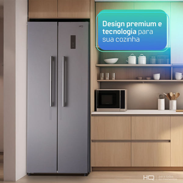 Geladeira HQ Frost Free Side By Side 460 Litros